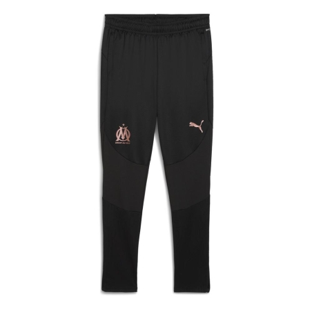OM Pantalon Training Noir Homme Puma 24/25