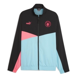 Manchester City Veste de survêtement Noir Homme Puma 777099