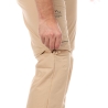 Pantalon en Toile Beige Homme Best Mountain 402