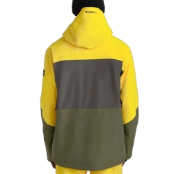 Blouson de Ski Jaune/Kaki Homme O'Neill Carbonite