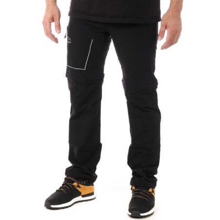 Pantalon en Toile Noir Homme Best Mountain 402