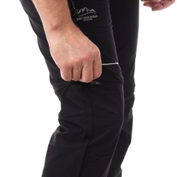 Pantalon en Toile Noir Homme Best Mountain 402