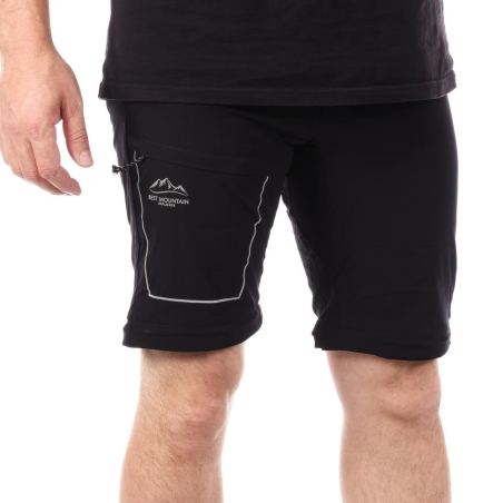 Pantalon en Toile Noir Homme Best Mountain 402
