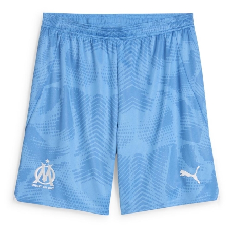 OM Short de Gardien Bleu Ciel Homme Puma 2024/2025