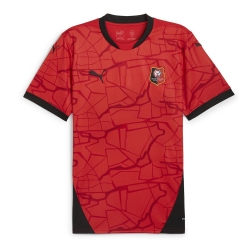 Stade Rennais Maillot Réplica Domicile Rouge Homme Puma 2024/2025
