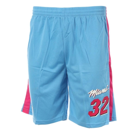 Miami Short de Basket Turquoise/Rose Homme Sport Zone