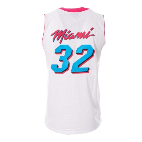 Miami Maillot de basket Blanc/Rose/Bleu Homme Sport Zone SEPL1004