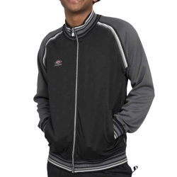 Veste Zippée Noir/Gris Homme Umbro Monogr