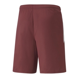 Short de Sport Rouge Homme Puma Teamliga