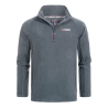 Veste Polaire 1/4 de Zip Grise Homme Geographical Norway Men 233