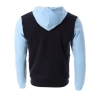 Sweat Zippé Bleu/Noir Homme Le Coq Sportif Ab Fanwear