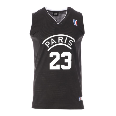Paris Maillot de basket Noir Homme Sport Zone Paris 23