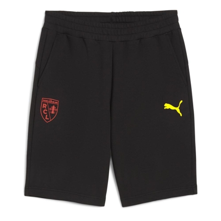 RC Lens Short Noir Homme Puma 2024/2025