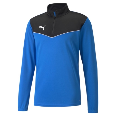 Sweat 1/4 De zip Noir/Bleu Homme Puma Indrise