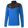 Sweat 1/4 De zip Noir/Bleu Homme Puma Indrise