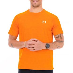 Maillot de Sport Orange Homme Under Armour Ua Tech