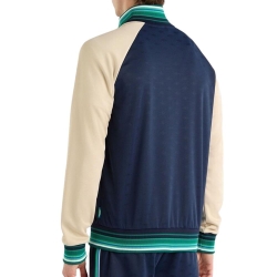 Veste Zippée Marine/Beige Homme Umbro Monogr