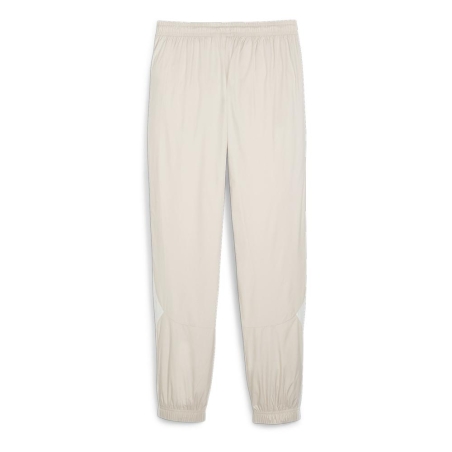 OM Pantalon d'entraînement Beige Homme Puma Prematch Woven