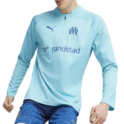 OM Sweat de Training Bleu Homme Puma 2023/24