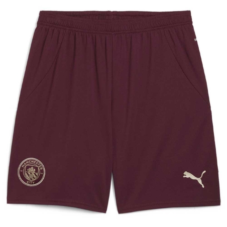 Manchester City Short Bordeaux Homme Puma 2024/25