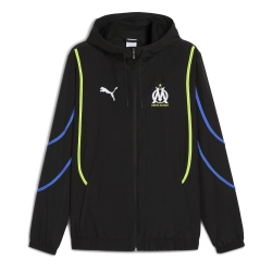 OM Veste Noire Homme Puma 2024/25