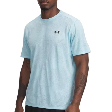 Maillot de Sport Bleu Homme Under Armour Ua Tech Vent