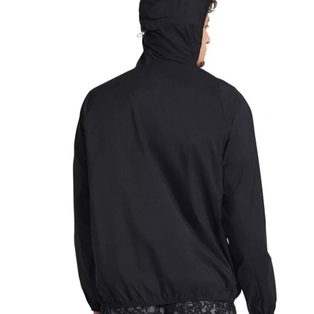 Veste imperméable Noire Homme Under Armour Launch