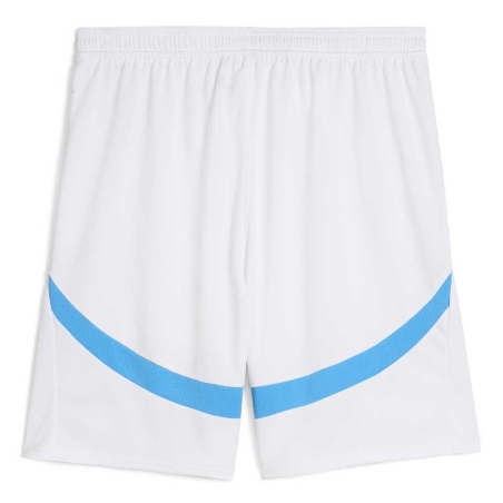 OM Short Blanc/Turquoise Homme Puma
