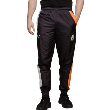 OM Jogging de foot Noir Homme Puma 2023/2024