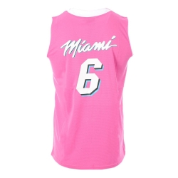 Miami Maillot de basket Rose Homme Sport Zone Miami 6