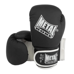 Gants d'entraînement de boxe Noir Mixte Metal Boxe MB200