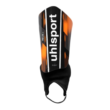 Protège-Tibias Noire/Orange Homme Uhlsport Pro Lite Plu