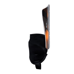Protège-Tibias Noire/Orange Homme Uhlsport Pro Lite Plu