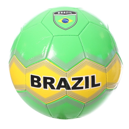 Ballon de Football Vert/Jaune Sport Zone Brésil
