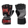 Sous Gants en Gel Noir/Rouge/Gris Mixte Metal Boxe Extreme
