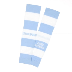 AVIRON BAYONNAIS Manchons Bleu/Blanches Homme Le Coq Sportif