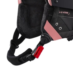 Casque de Ski Noir/Rose Femme Cairn Reveal