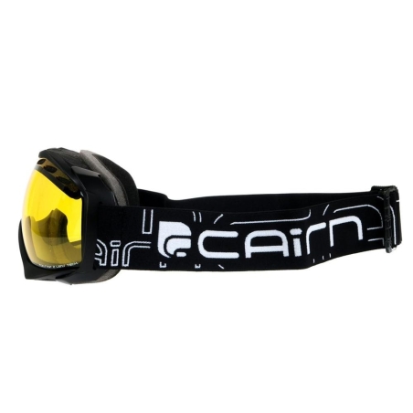 Masque de Ski Noir/Jaune Homme/Femme Cairn Speed Spx1