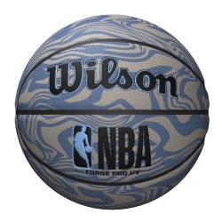 Ballon de Basketball Gris Wilson Nba Forge Pro UV