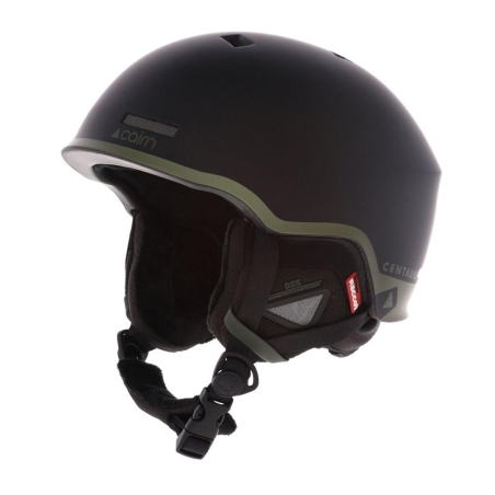 Casque Noir/Kaki Mixte Cairn Centaure Rescue Mat