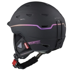 Casque de Ski Noir/Rose Femme Cairn Xplorer Rescue Cameleon