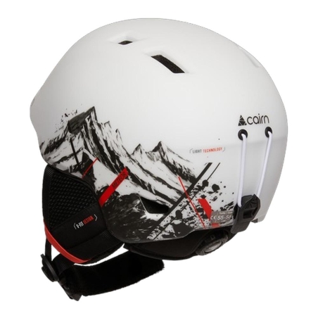 Casque De Ski Blanc Homme Cairn Meteor