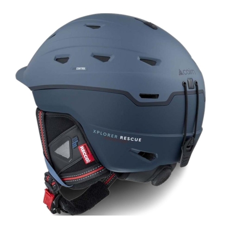 Casque de Ski Bleu Foncé Mixte Cairn Xplorer Rescue Mat Vintage