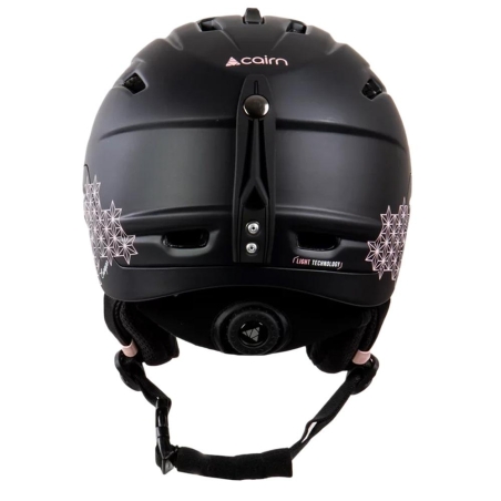 Casque de Ski Noir/Rose Femme Cairn Escape Black Blush