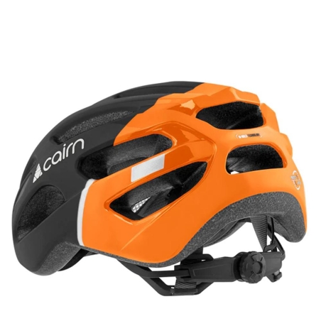 Casque de Vélo Noir/Orange Homme Cairn Neon
