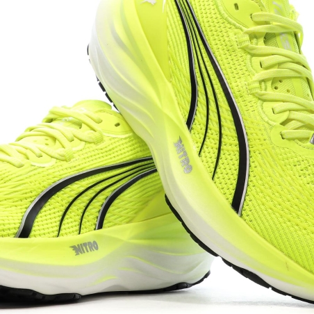 Chaussures de Running Jaune Fluo Homme Puma Foreverrun Nitro 2