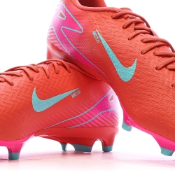 Chaussures de Foot Rouges Homme Nike Zoom Vapor 16 Academy FG/MG