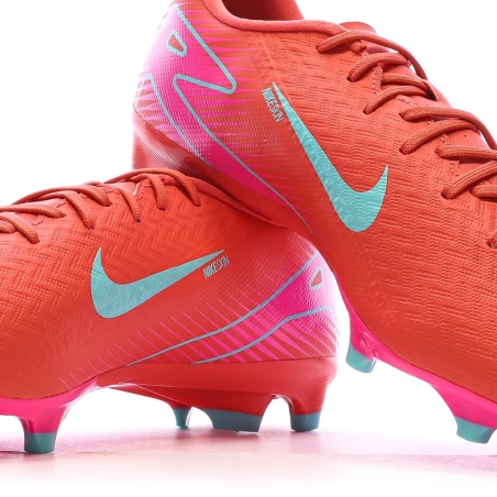 Chaussures de Foot Rouges Homme Nike Zoom Vapor 16 Academy FG/MG