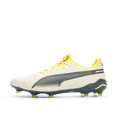 Chaussures de football Écru Homme PumaKing Ultimate
