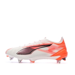 Chaussures de football Blanches/Orange Homme Puma Ultra 5 Ultimate